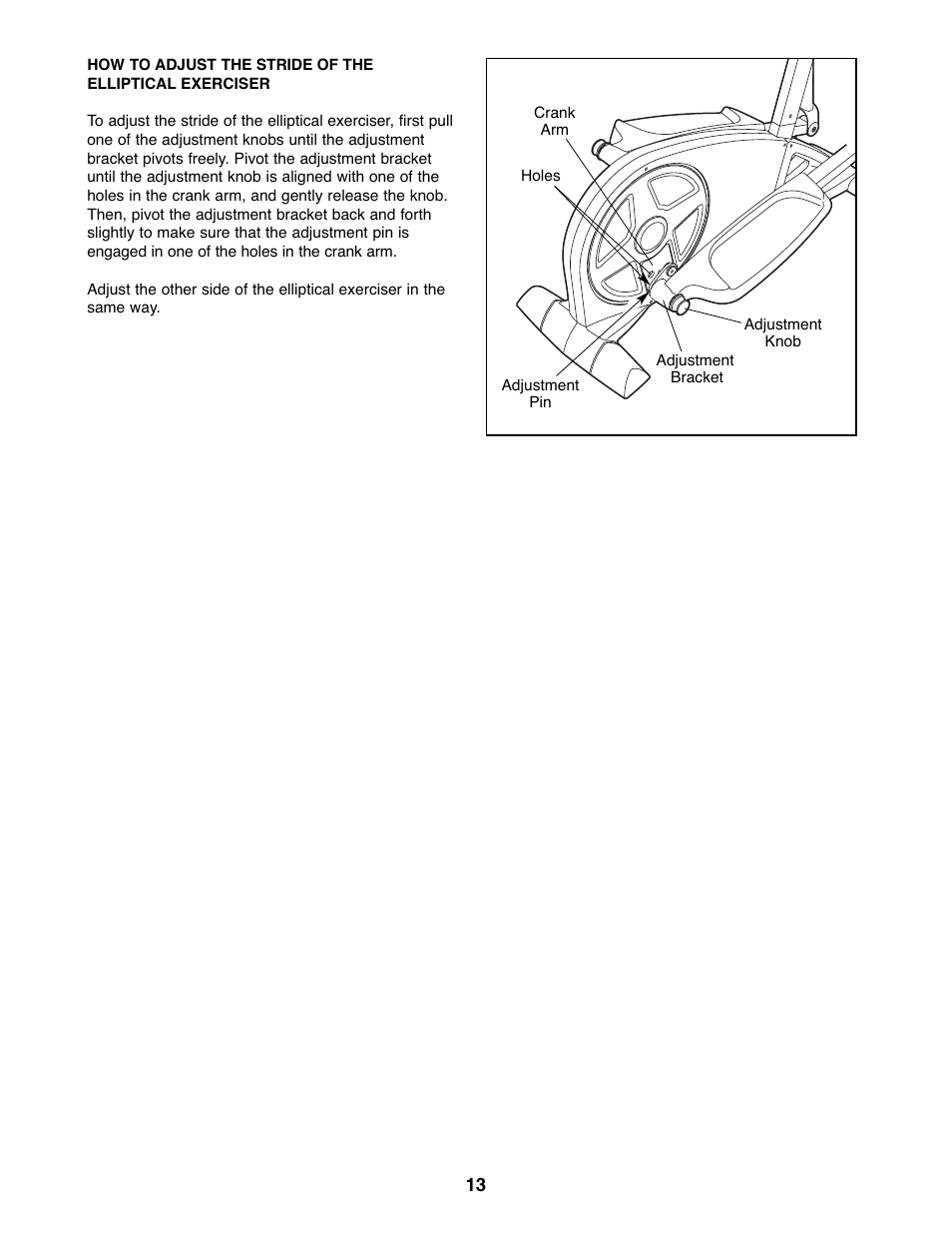 ProForm Razor 831.23743.0 User Manual | Page 13 / 28