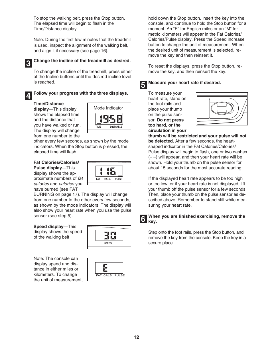 ProForm CrossWalk PFTL312040 User Manual | Page 12 / 23