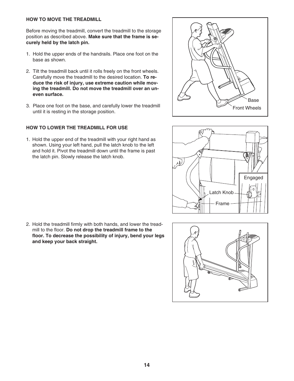 ProForm CrossWalk PFTL312040 User Manual | Page 14 / 23