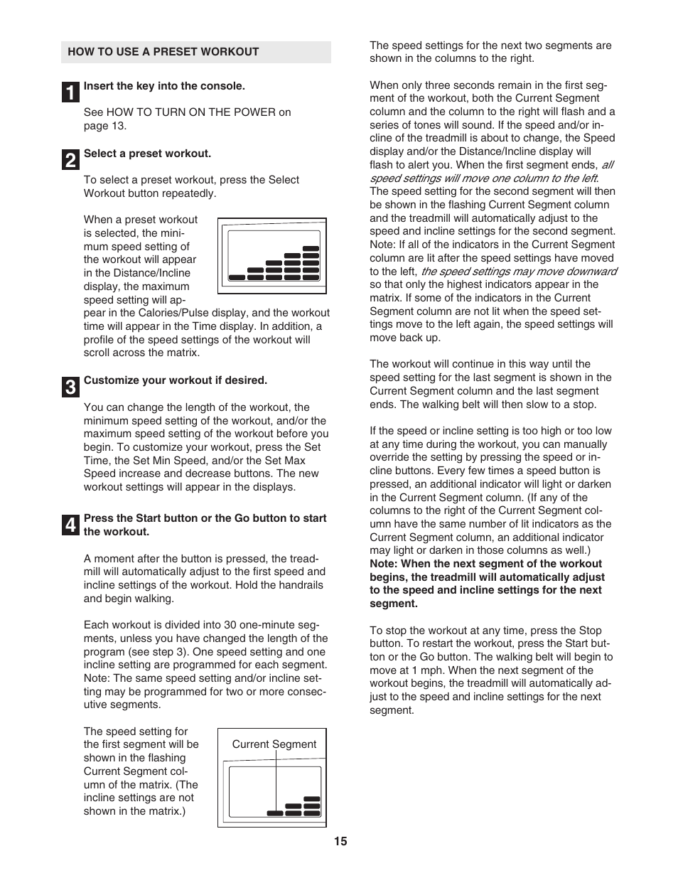 ProForm 831.24745.0 User Manual | Page 15 / 28