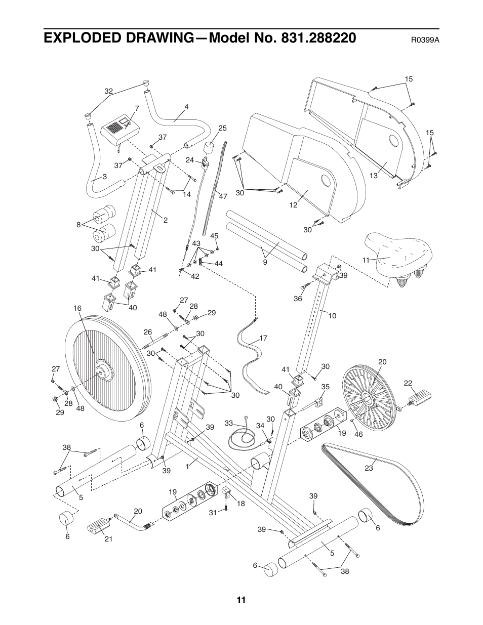 ProForm 928L User Manual | Page 11 / 12