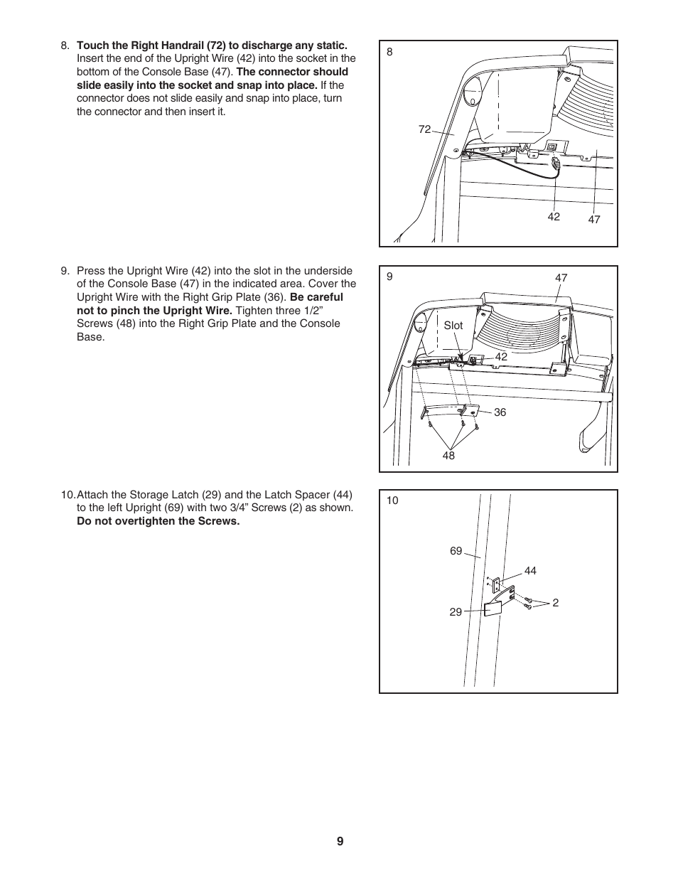ProForm 30513.0 User Manual | Page 9 / 30