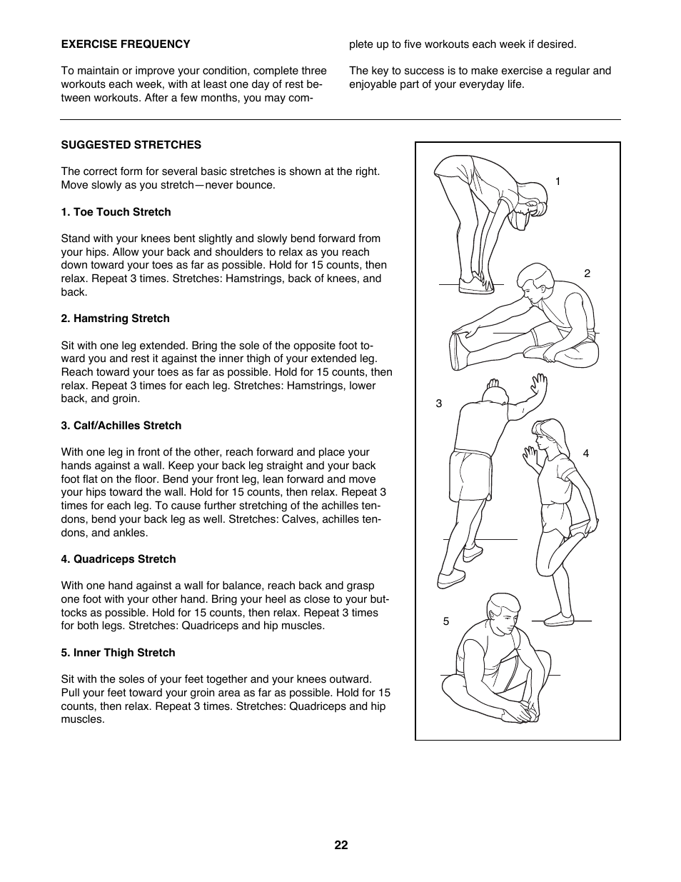 ProForm 831.299450 User Manual | Page 22 / 26