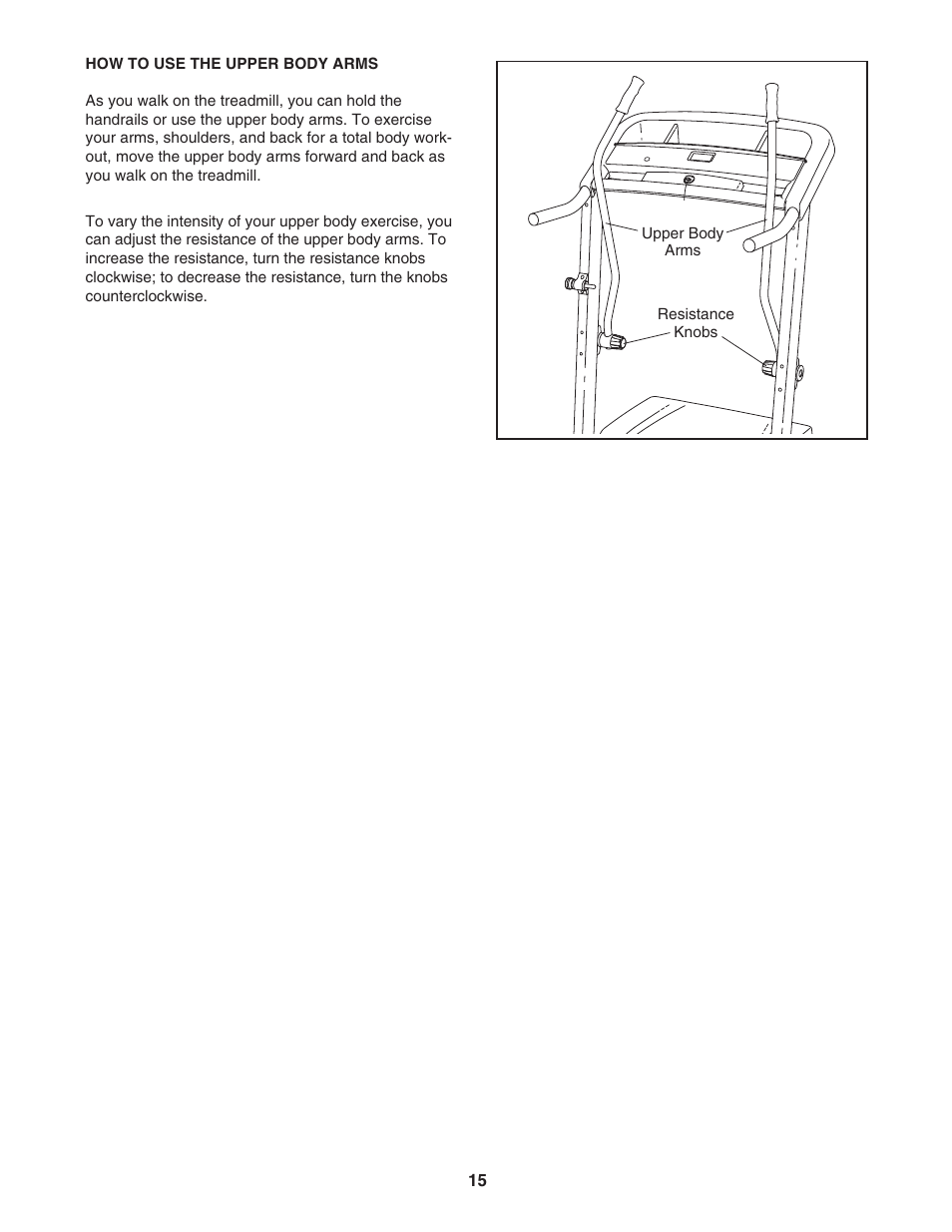 ProForm CROSSWALK 831.24633.0 User Manual | Page 15 / 28
