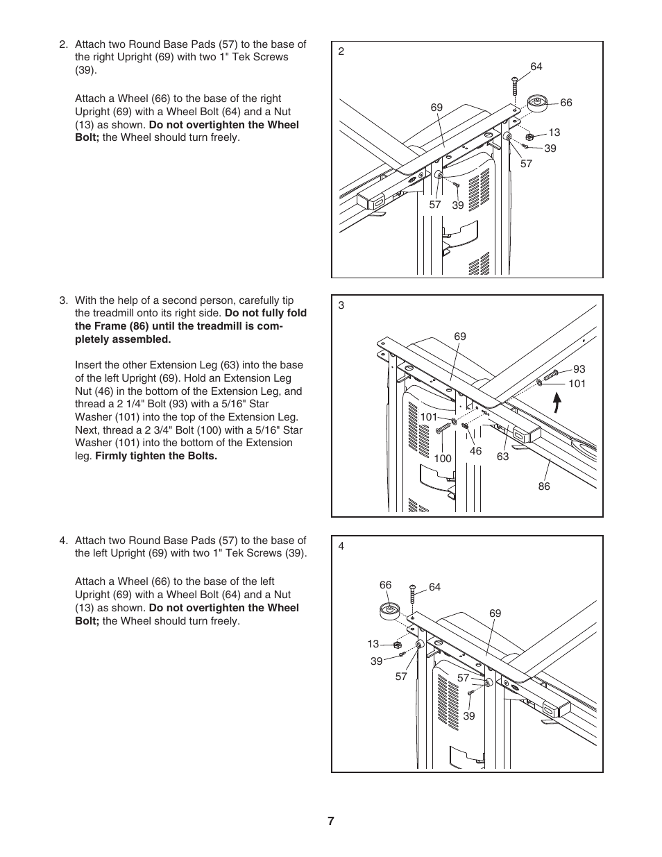 ProForm CROSSWALK 831.24633.0 User Manual | Page 7 / 28