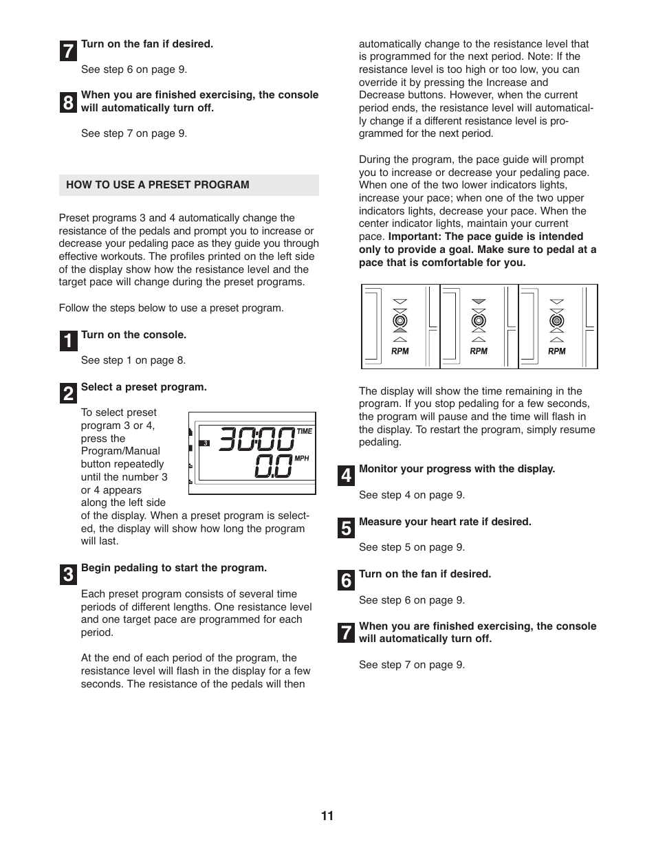 ProForm PFEX1995.0 User Manual | Page 11 / 16