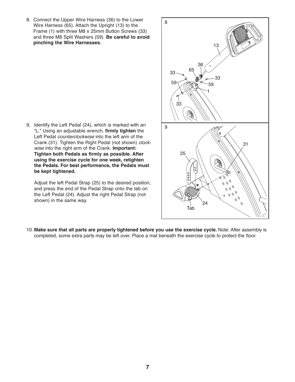 ProForm PFEX1995.0 User Manual | Page 7 / 16