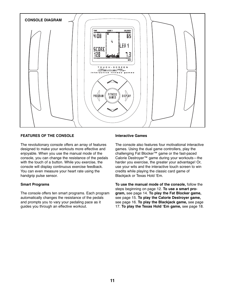 ProForm PFEX74207.1 User Manual | Page 11 / 24