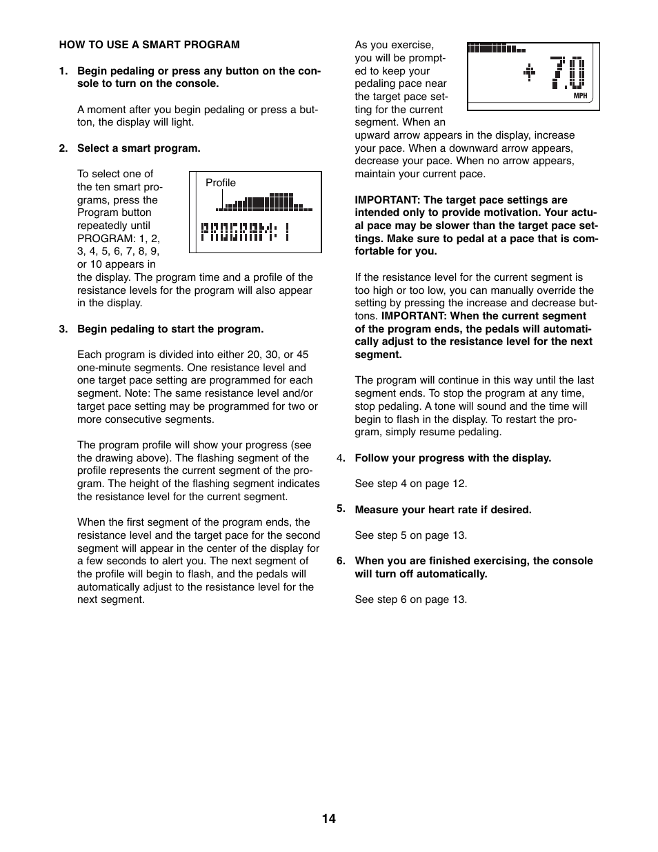 ProForm PFEX74207.1 User Manual | Page 14 / 24