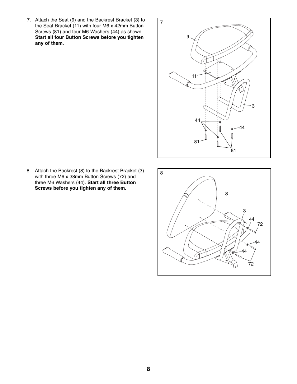 ProForm PFEX74207.1 User Manual | Page 8 / 24