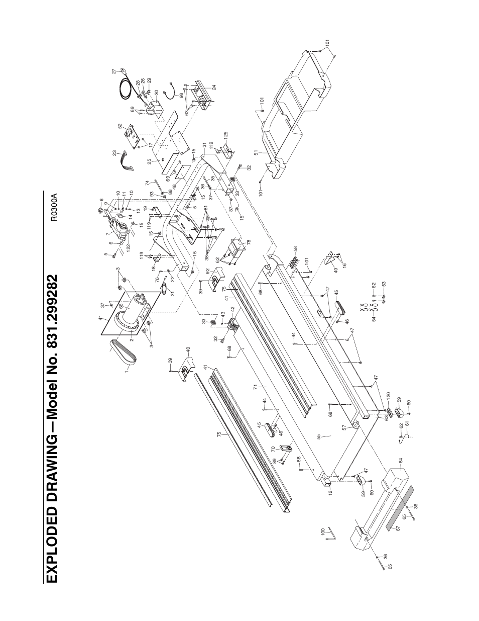 R0300a | ProForm 830QT User Manual | Page 24 / 26