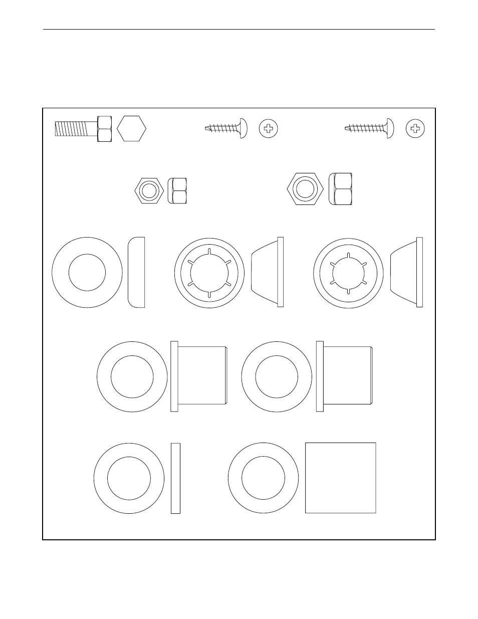 Part identification chart | ProForm 545e User Manual | Page 5 / 16