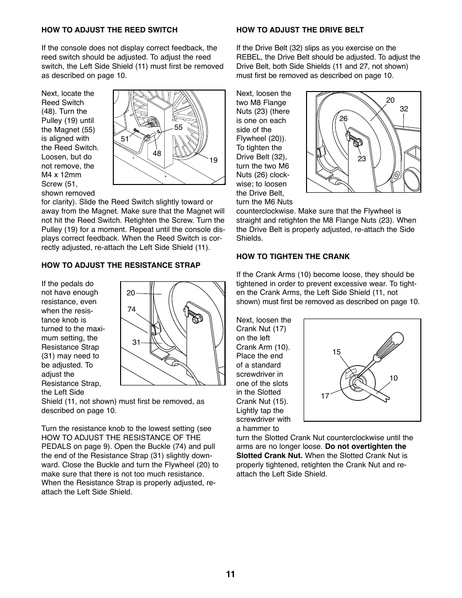 ProForm 831.285870 User Manual | Page 11 / 16