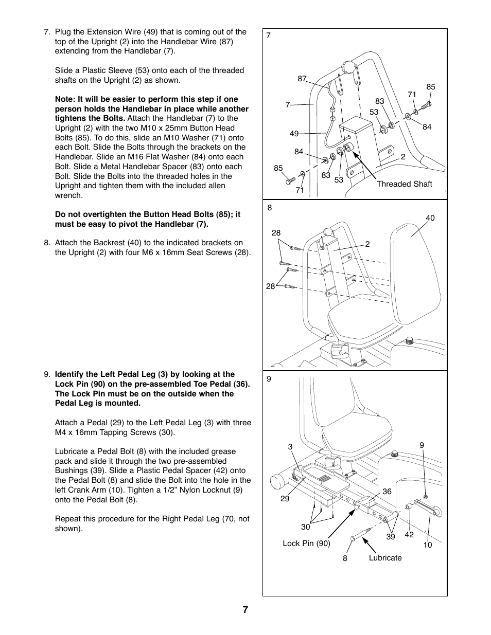 ProForm 831.285870 User Manual | Page 7 / 16