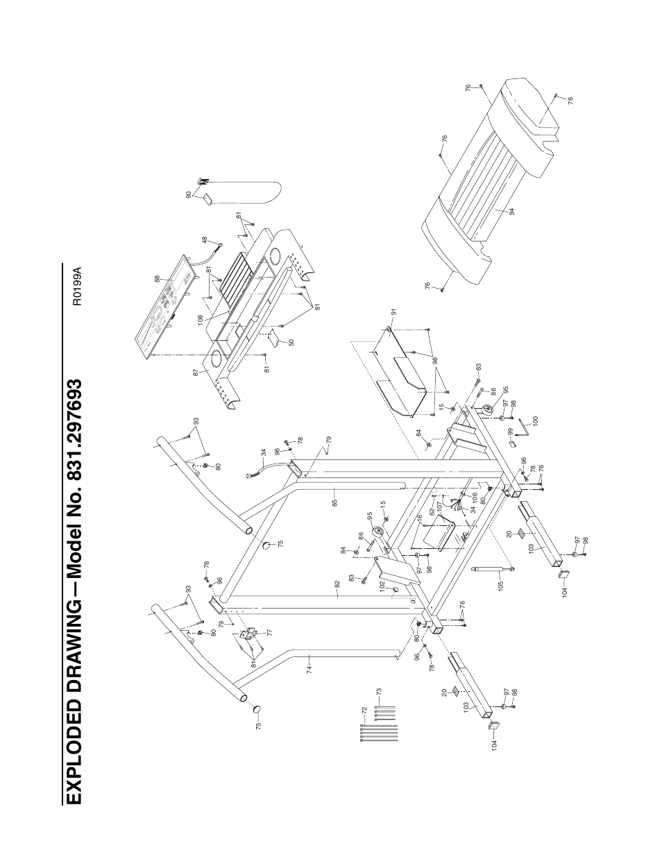 R0199a | ProForm 831.297693 User Manual | Page 17 / 18