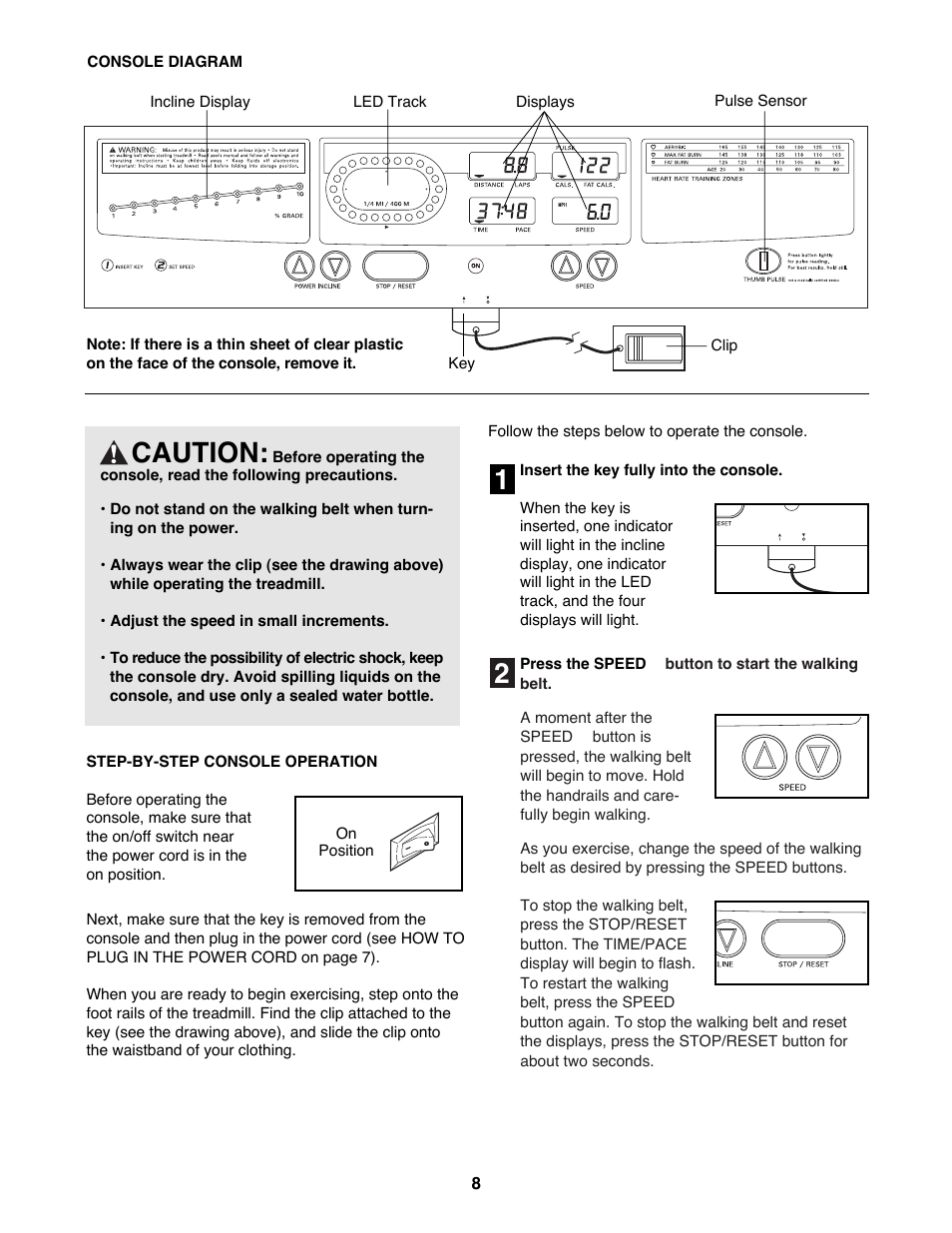 21 caution | ProForm 831.297693 User Manual | Page 8 / 18