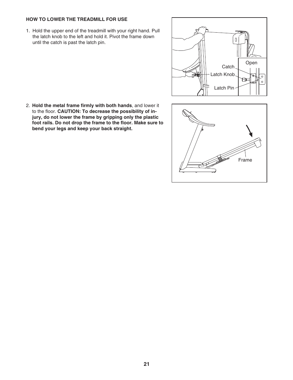 ProForm PFTL99106.0 User Manual | Page 21 / 32