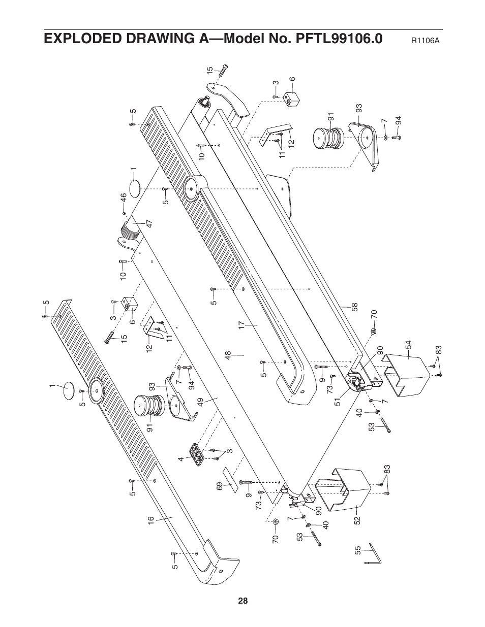 ProForm PFTL99106.0 User Manual | Page 28 / 32