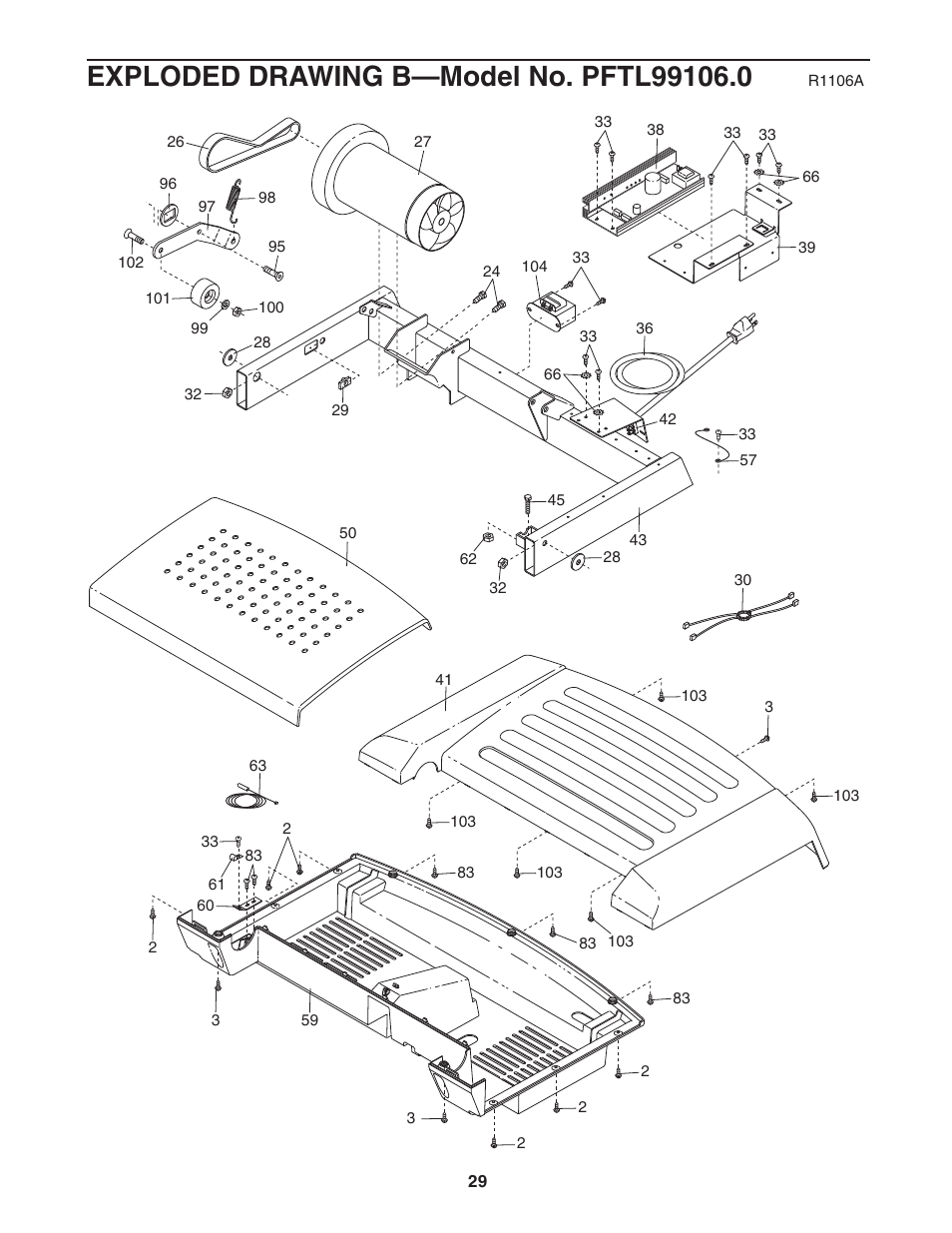 ProForm PFTL99106.0 User Manual | Page 29 / 32