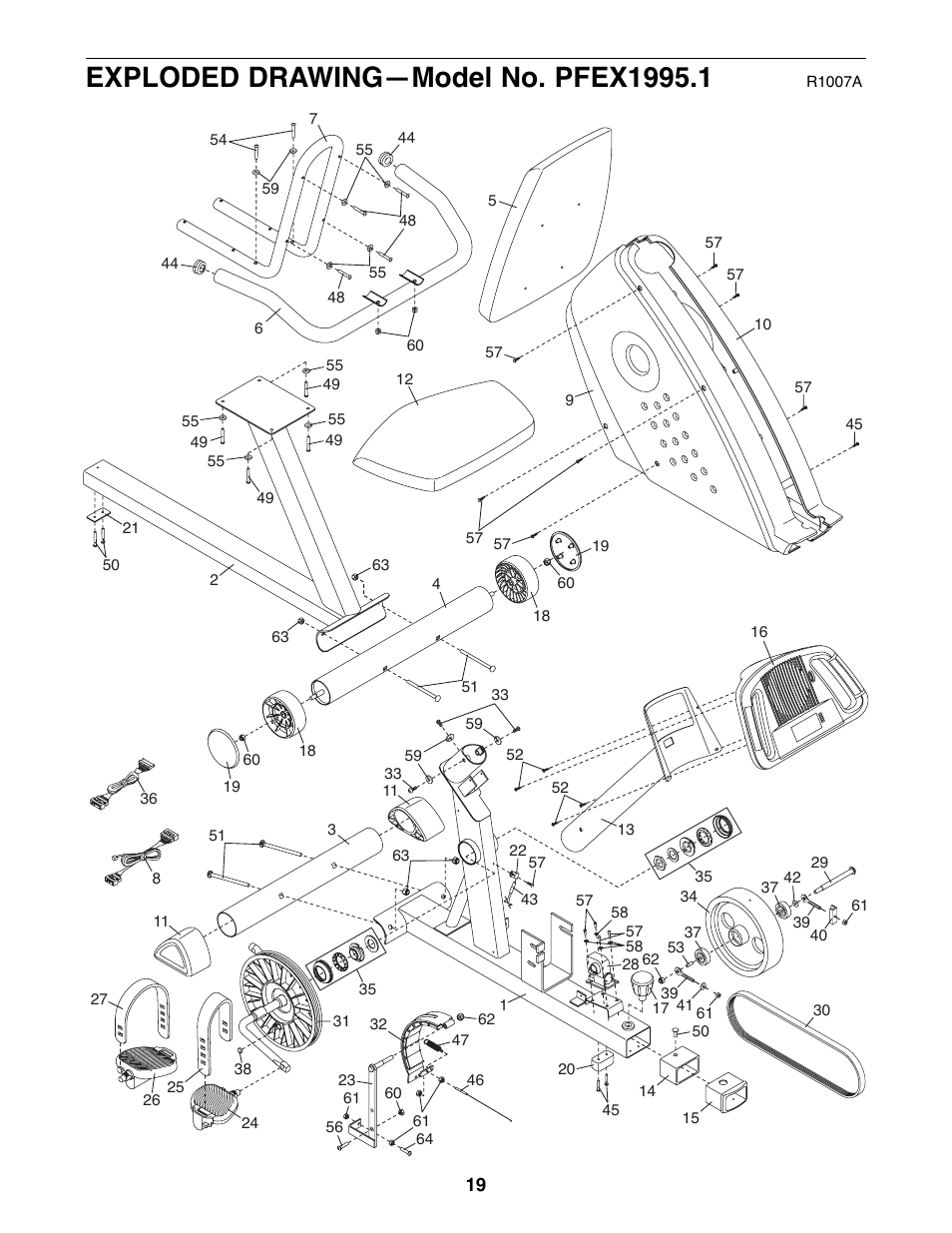 ProForm GR 80 PFEX1995.1 User Manual | Page 19 / 20