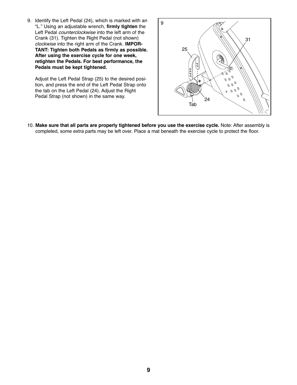 ProForm GR 80 PFEX1995.1 User Manual | Page 9 / 20