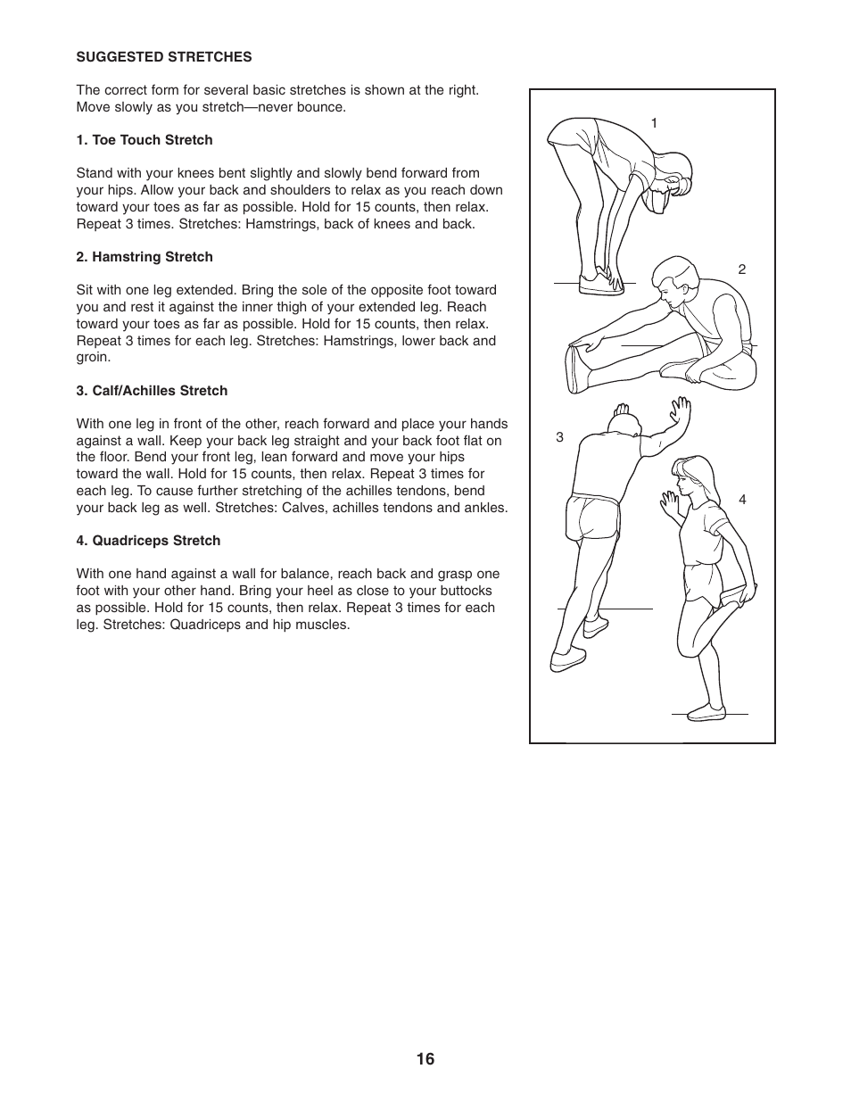 ProForm GR 75 PFEX1495.0 User Manual | Page 16 / 20