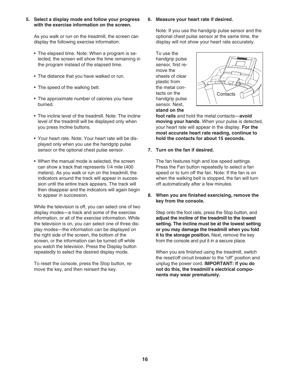 ProForm PFTL99806.4 User Manual | Page 16 / 30