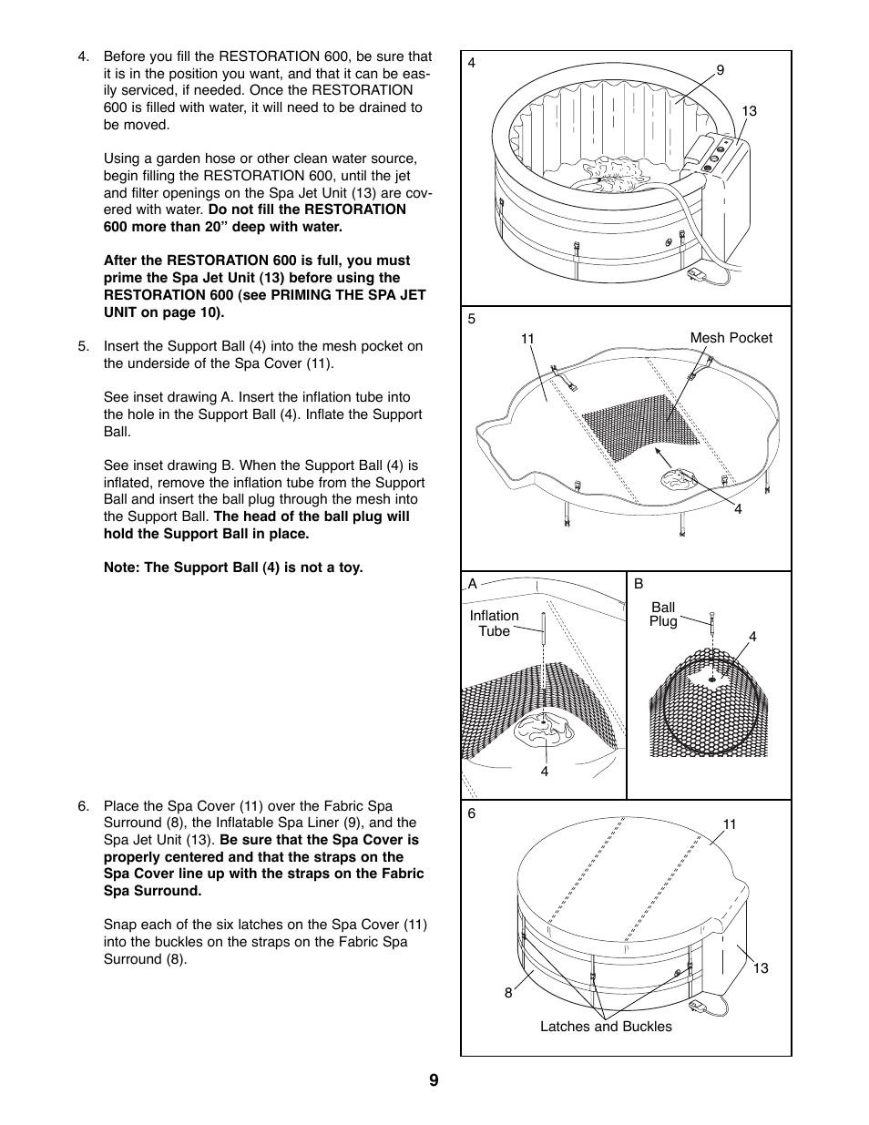 ProForm PFHS60070 User Manual | Page 9 / 17