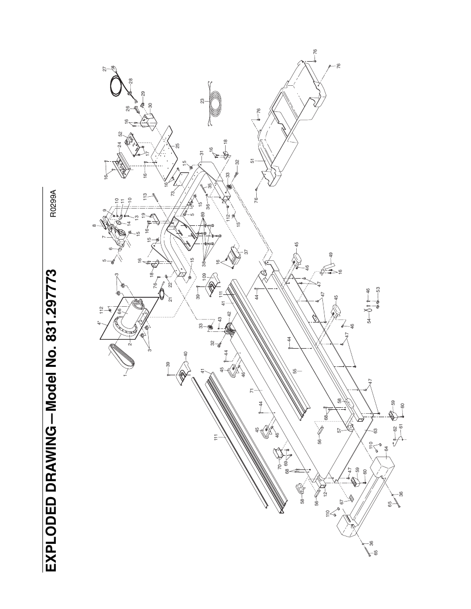 R0299a | ProForm 831.297773 User Manual | Page 16 / 18