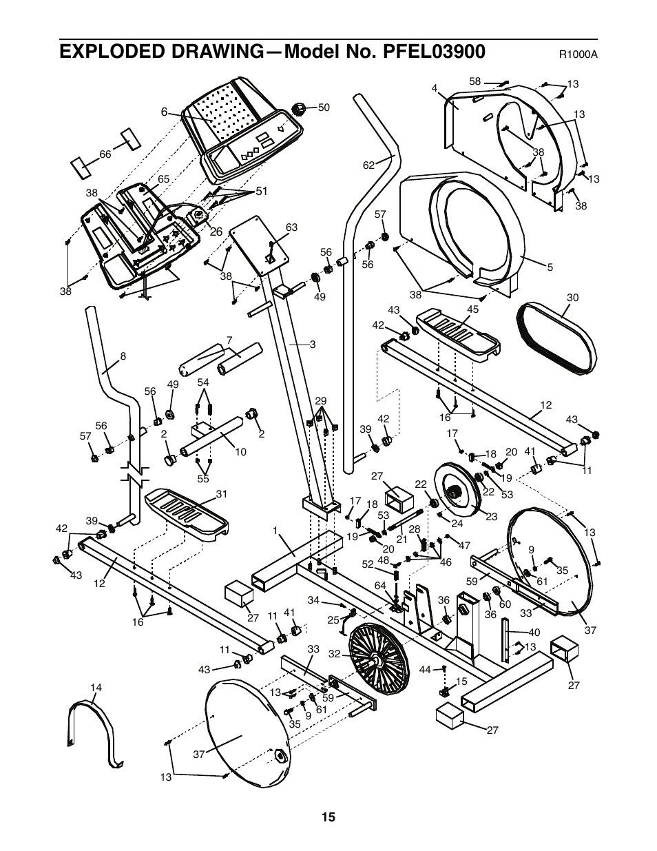 ProForm PFEL03900 User Manual | Page 15 / 16