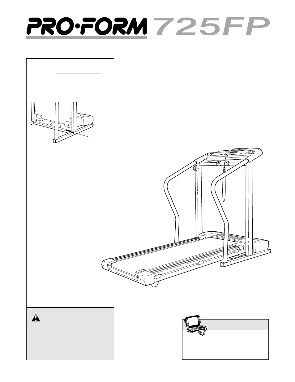 ProForm 725FP PFTL69101 User Manual | 26 pages