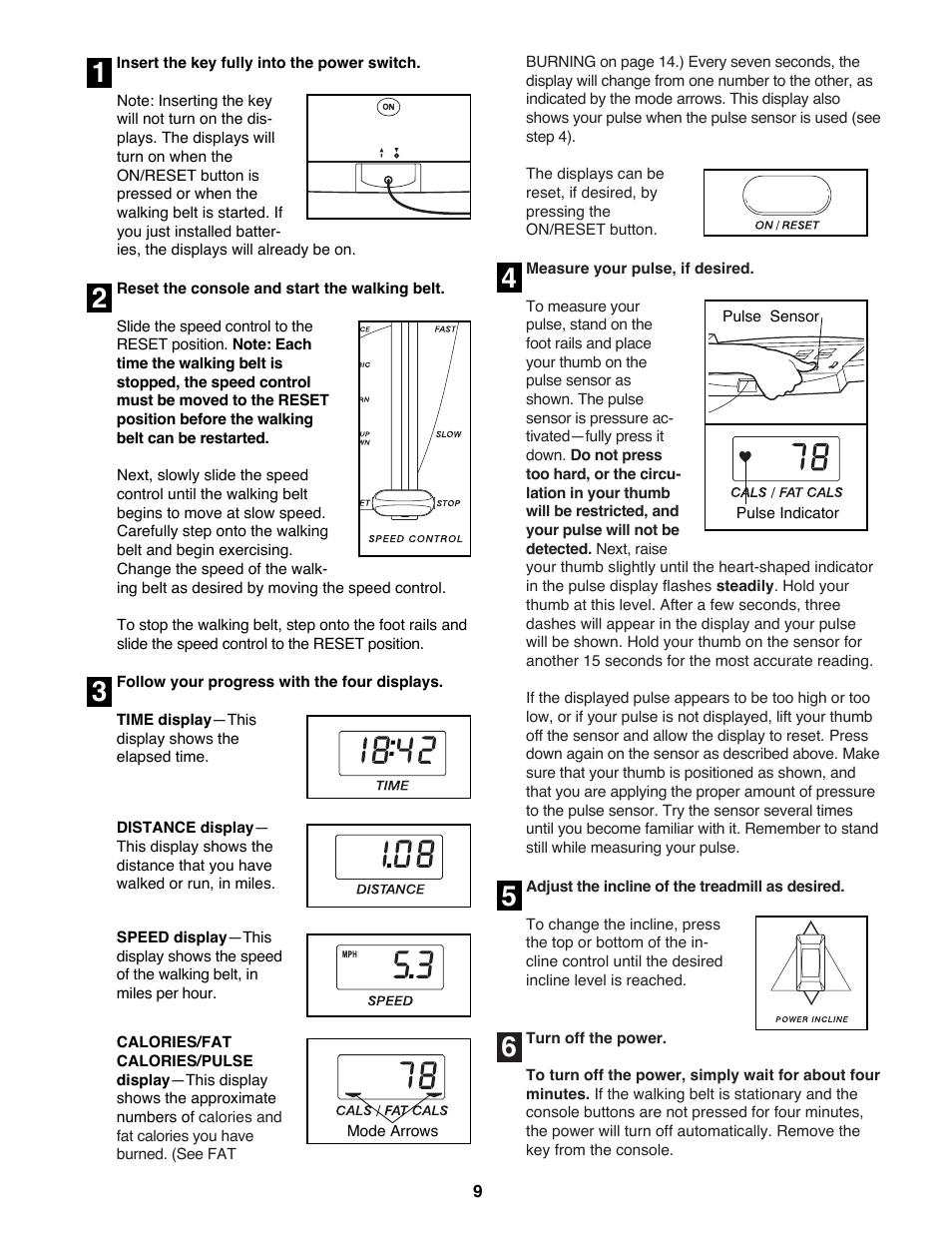 ProForm 525E PFTL49100 User Manual | Page 9 / 18