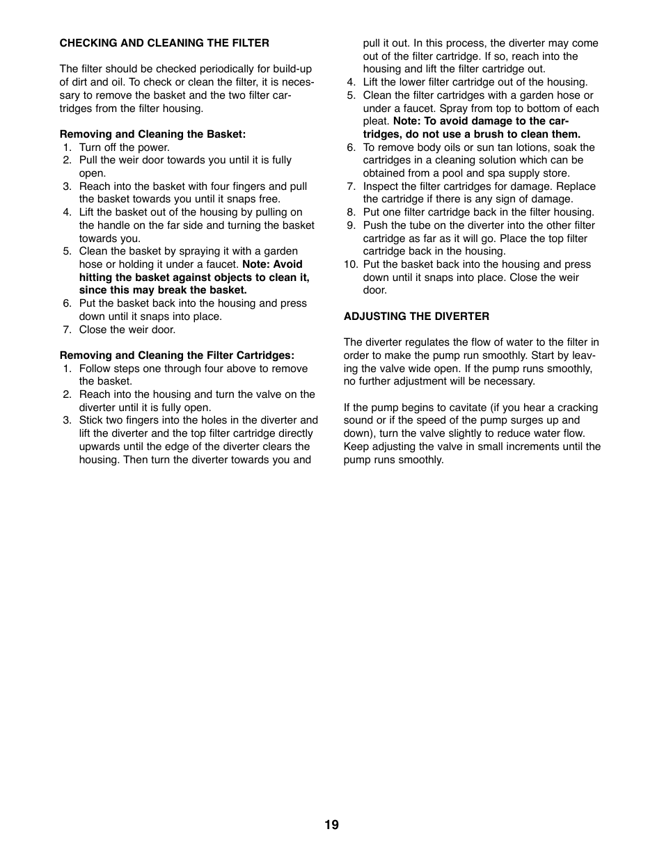 ProForm 831.210051 User Manual | Page 19 / 24