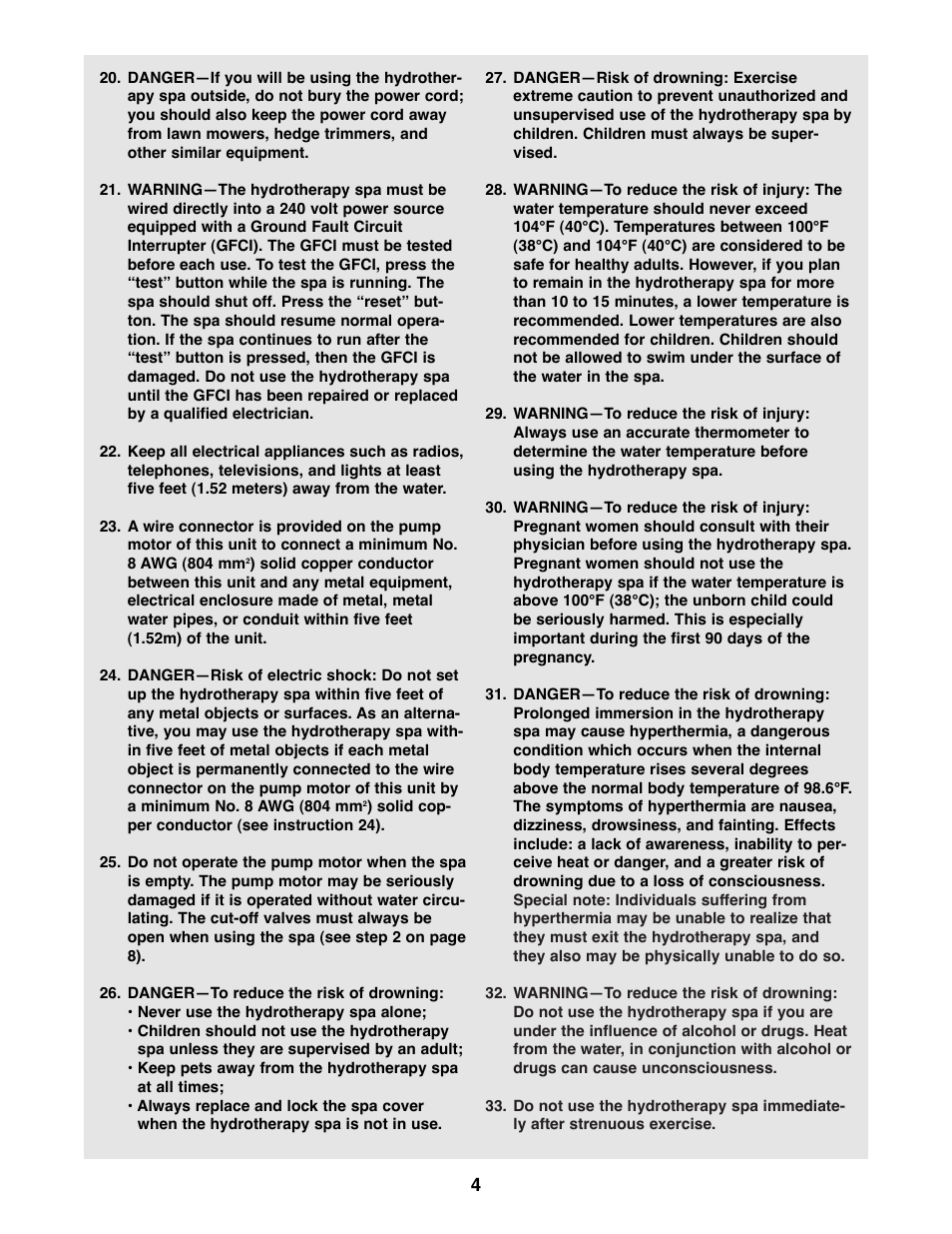 ProForm 831.210051 User Manual | Page 4 / 24