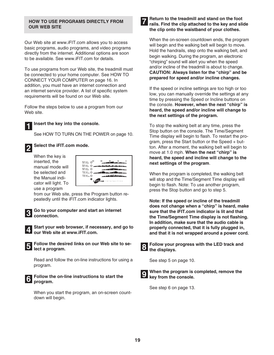 ProForm PFTL99602 User Manual | Page 19 / 30