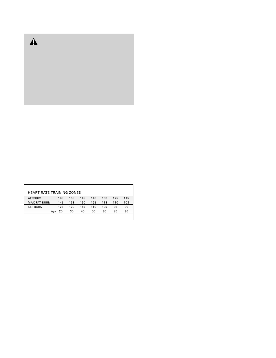 Conditioning guidelines, Warning | ProForm 831.291671 User Manual | Page 25 / 31