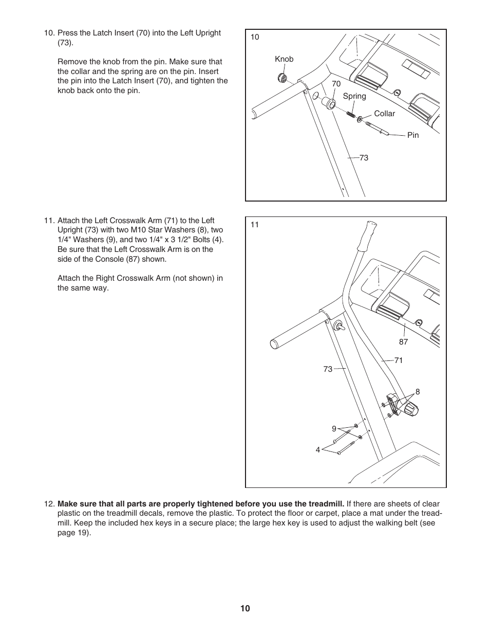 ProForm 831.24723.0 User Manual | Page 10 / 28