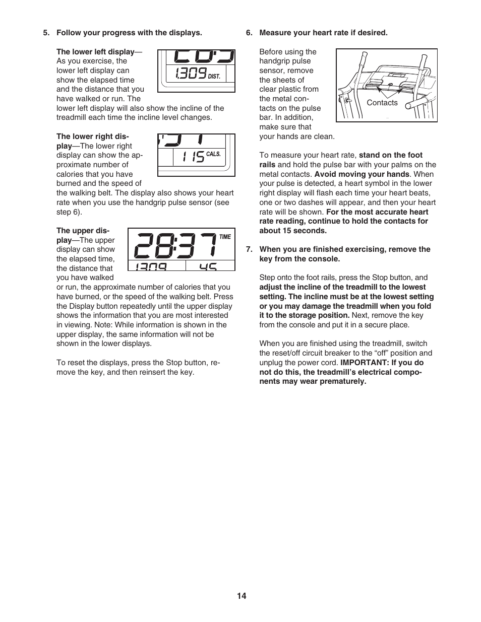 ProForm 831.24723.0 User Manual | Page 14 / 28