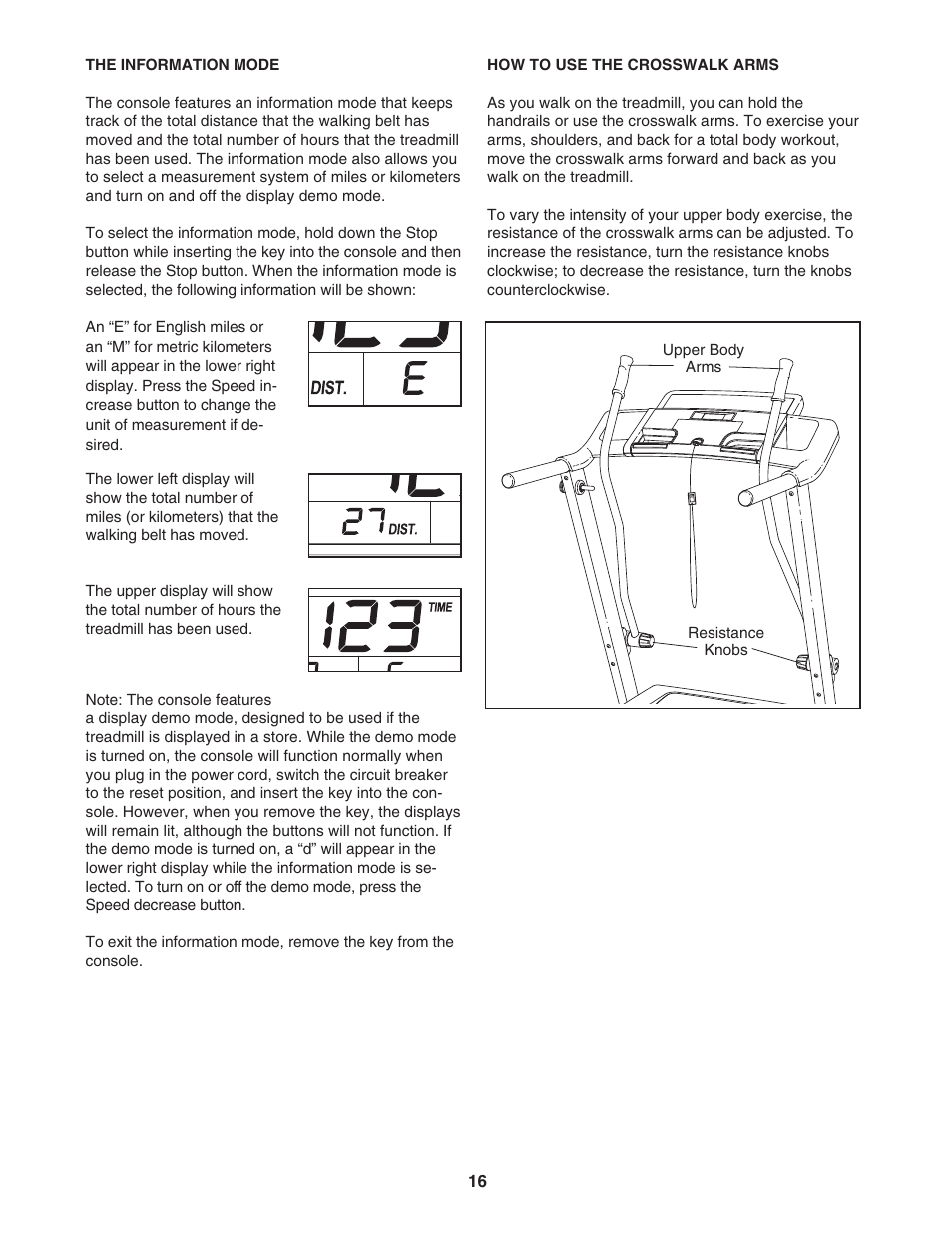 ProForm 831.24723.0 User Manual | Page 16 / 28