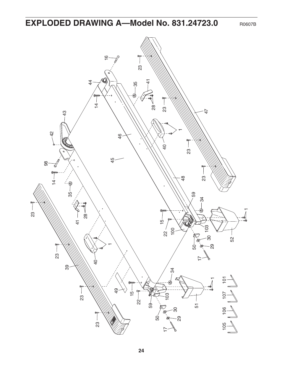 ProForm 831.24723.0 User Manual | Page 24 / 28