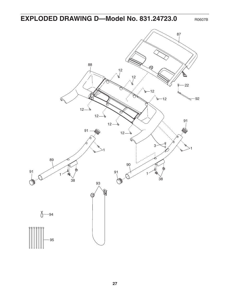 ProForm 831.24723.0 User Manual | Page 27 / 28