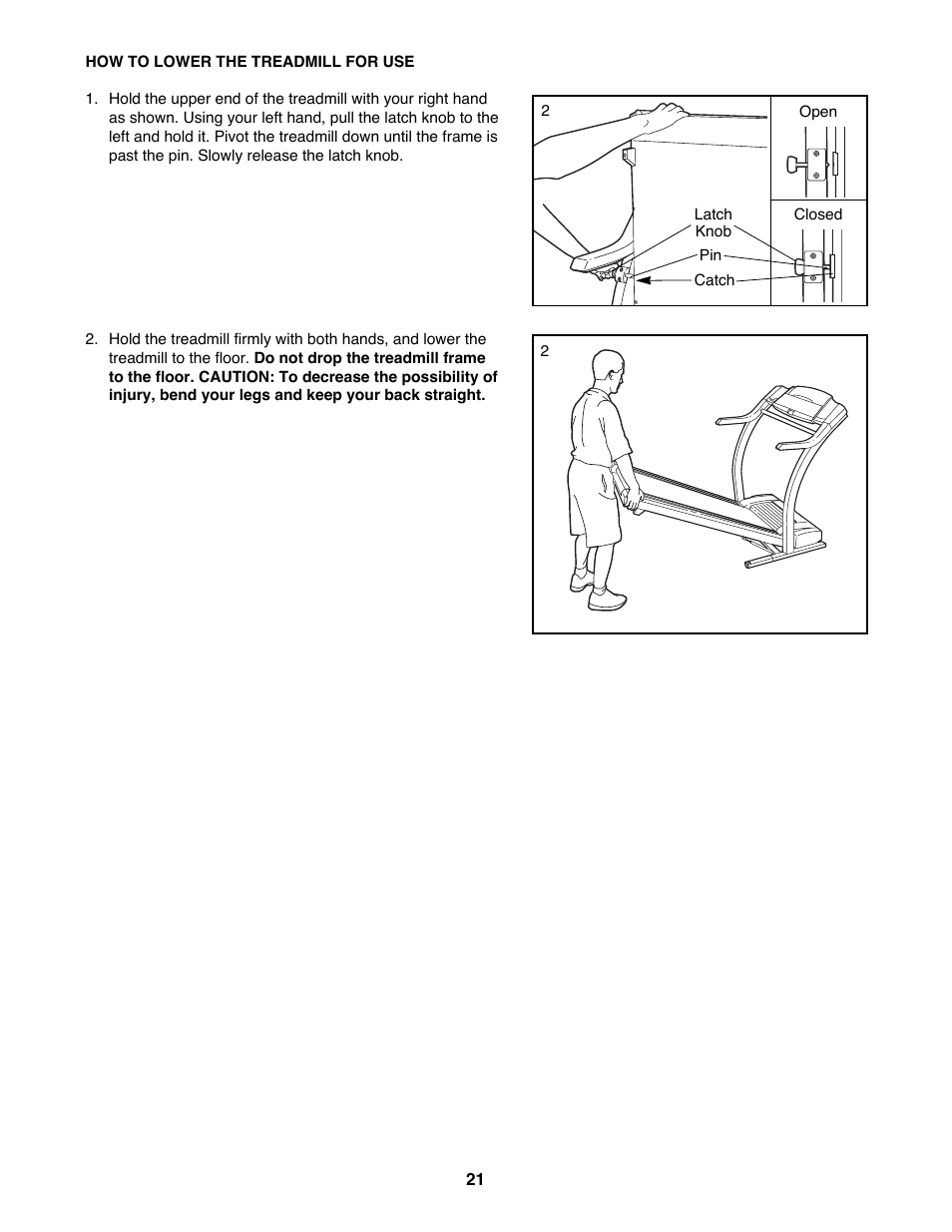 ProForm 745CS 831.299463 User Manual | Page 21 / 30