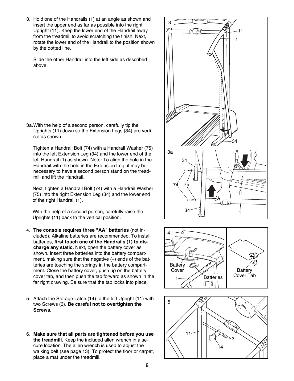 ProForm 490GS 831.299371 User Manual | Page 6 / 18