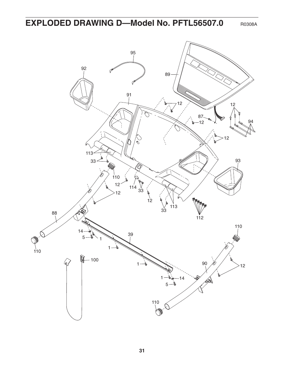 ProForm 665 E PFTL56507.0 User Manual | Page 31 / 32