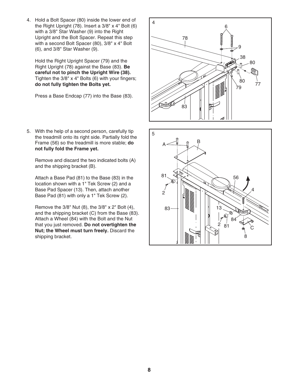 ProForm 665 E PFTL56507.0 User Manual | Page 8 / 32