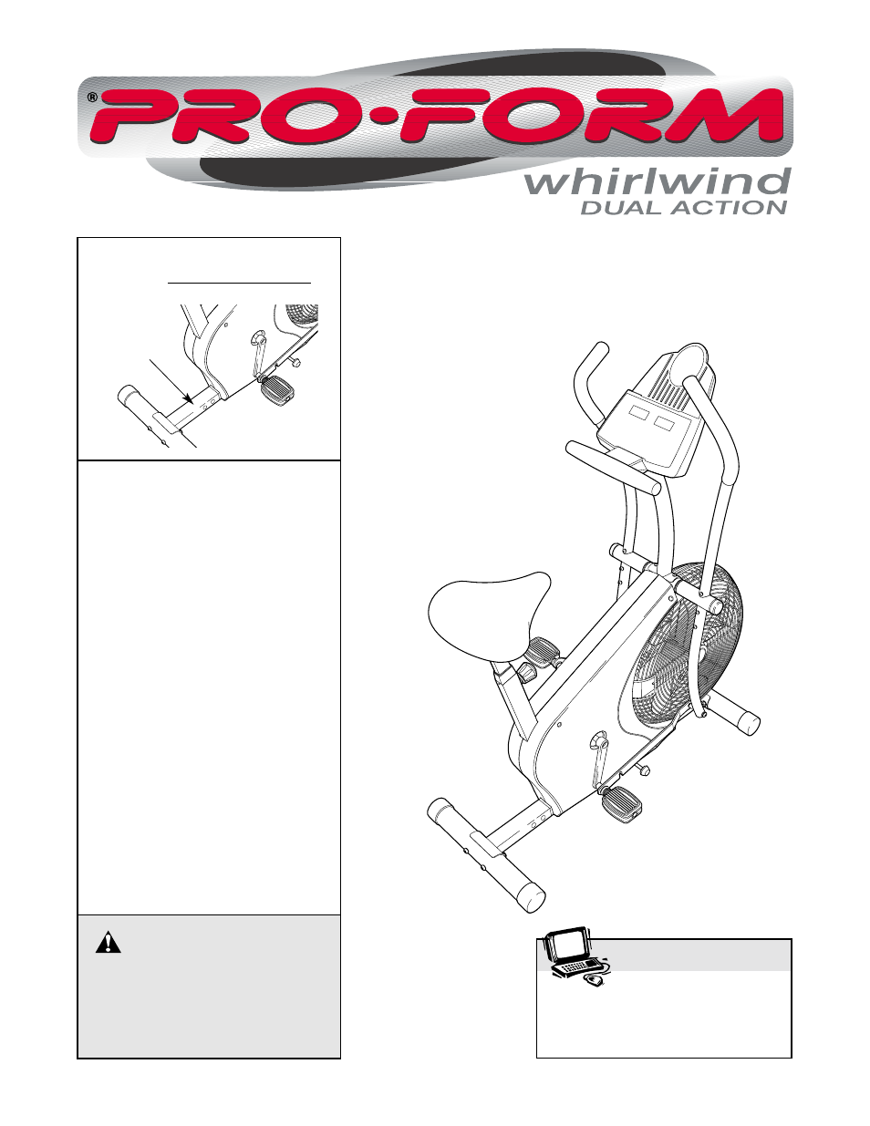 ProForm PFEX25122 User Manual | 16 pages