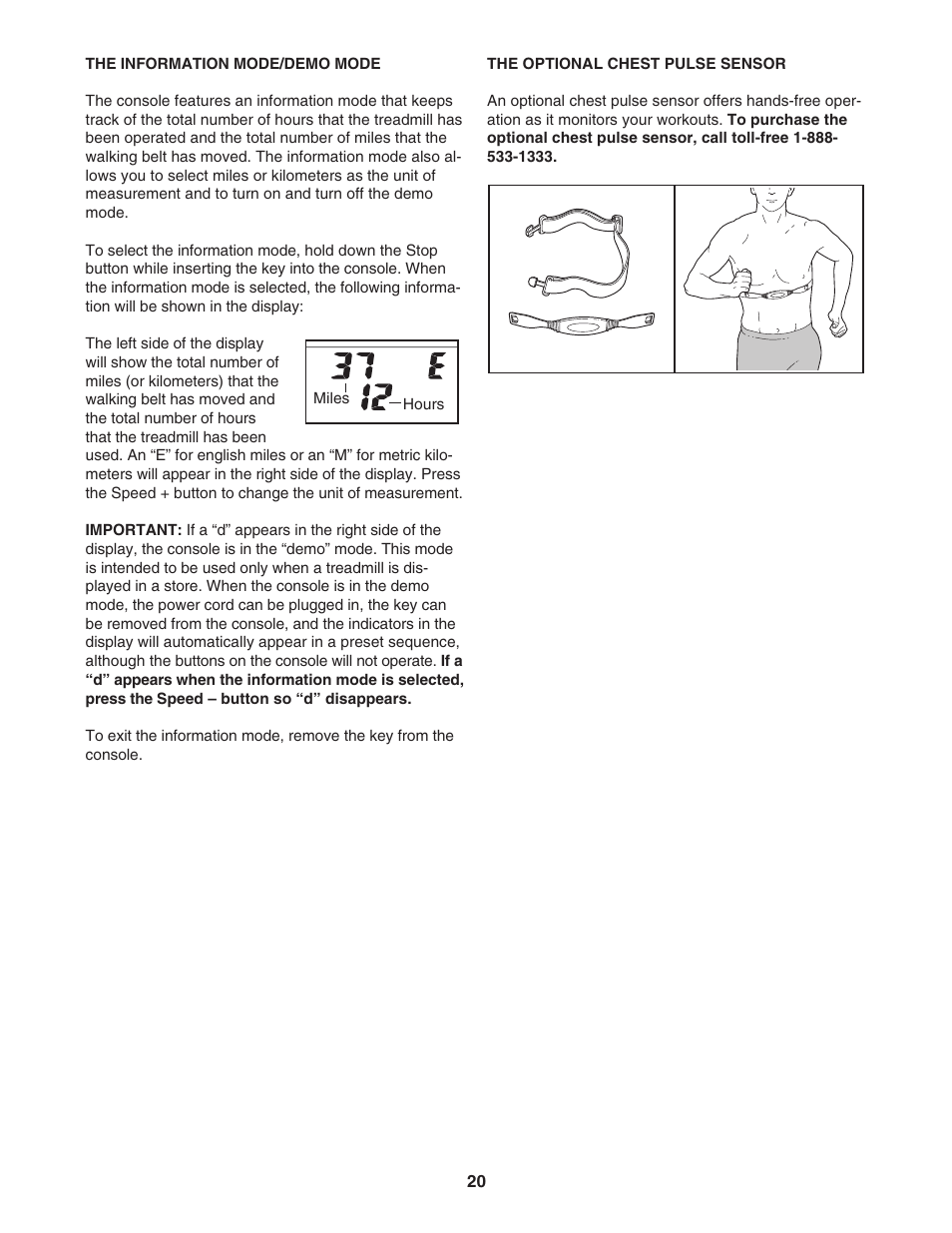 ProForm 831.29525.4 User Manual | Page 20 / 30