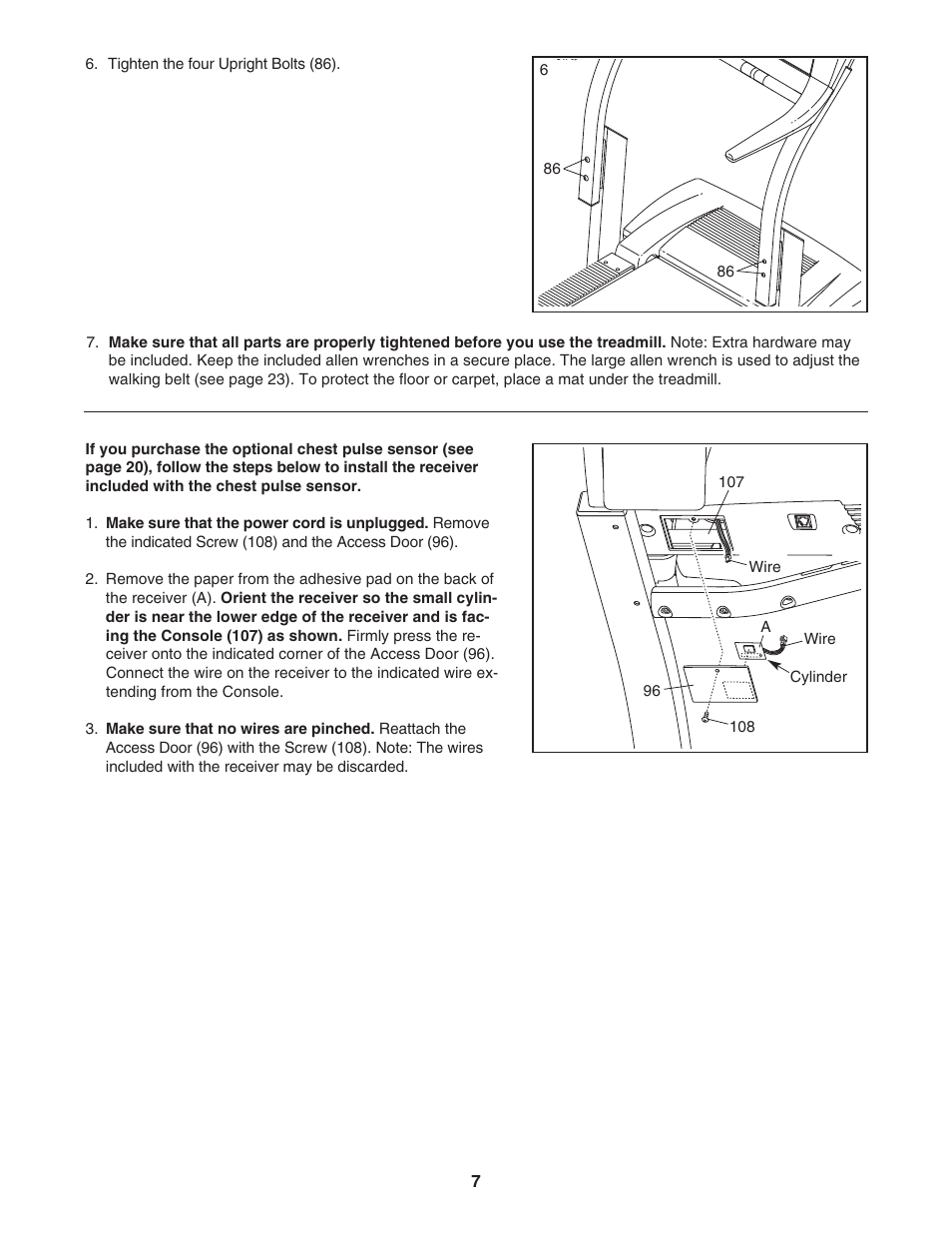 ProForm 831.29525.4 User Manual | Page 7 / 30