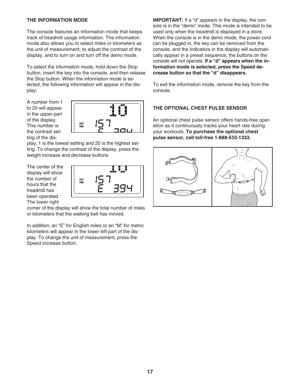 ProForm 831.24646.1 User Manual | Page 17 / 28