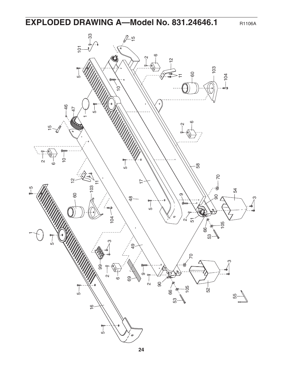 ProForm 831.24646.1 User Manual | Page 24 / 28